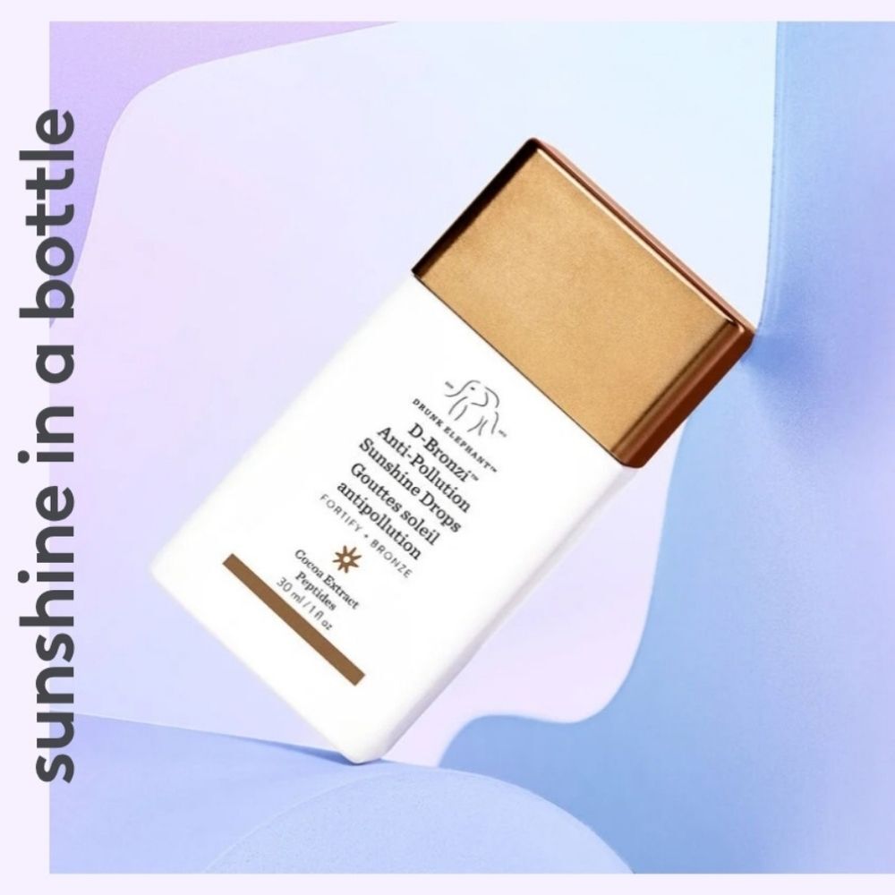 NEW Drunk Elephant D-Bronzi Anti-Pollution Sunshine Drops